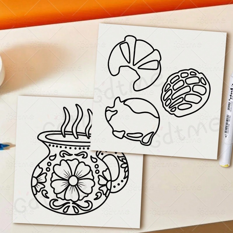 Bold Easy Mexican Treats Color - Food And Snacks Coloring Book Bold And Easy recension och pris