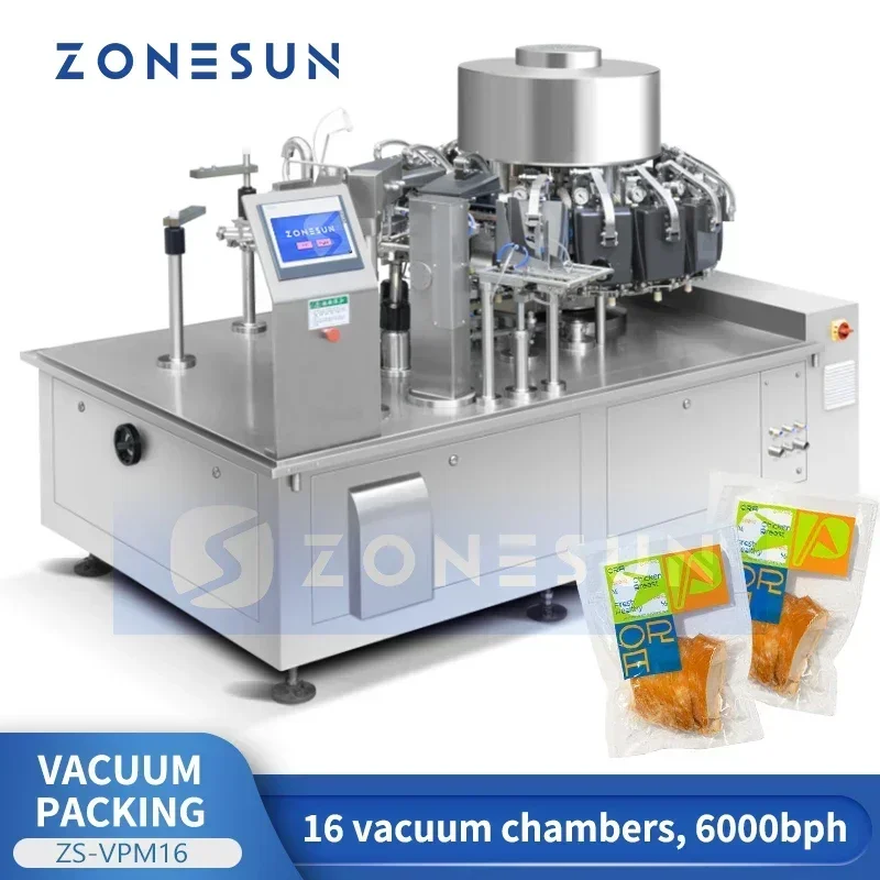 ZONESUN ZS-VPM16 Automatic Vac - Jerky Beef Pack recension och pris