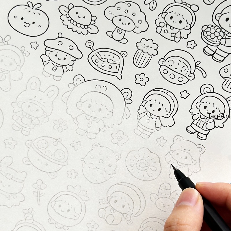 Anxious Relief Hand Picture Bo - Food And Snacks Coloring Book Bold And Easy recension och pris
