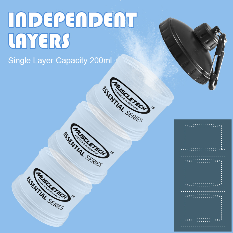 3-layer Portable Protein Powde - Food Snacks Healthy recension och pris