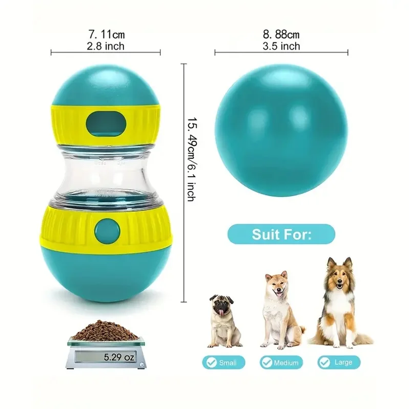 Interactive Dog Snack Dispense - Food Snacks Healthy recension och pris