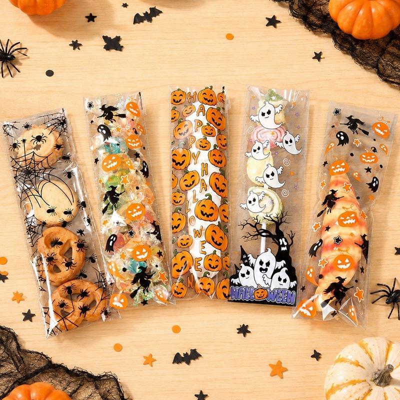 50/100Pcs Halloween Self Adhes - Food & Snacks Pdf recension och pris