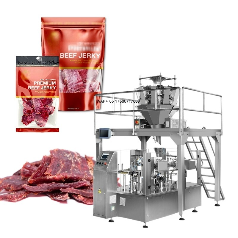 Automatic Standing up Pouch Zi - Jerky Beef Pack recension och pris