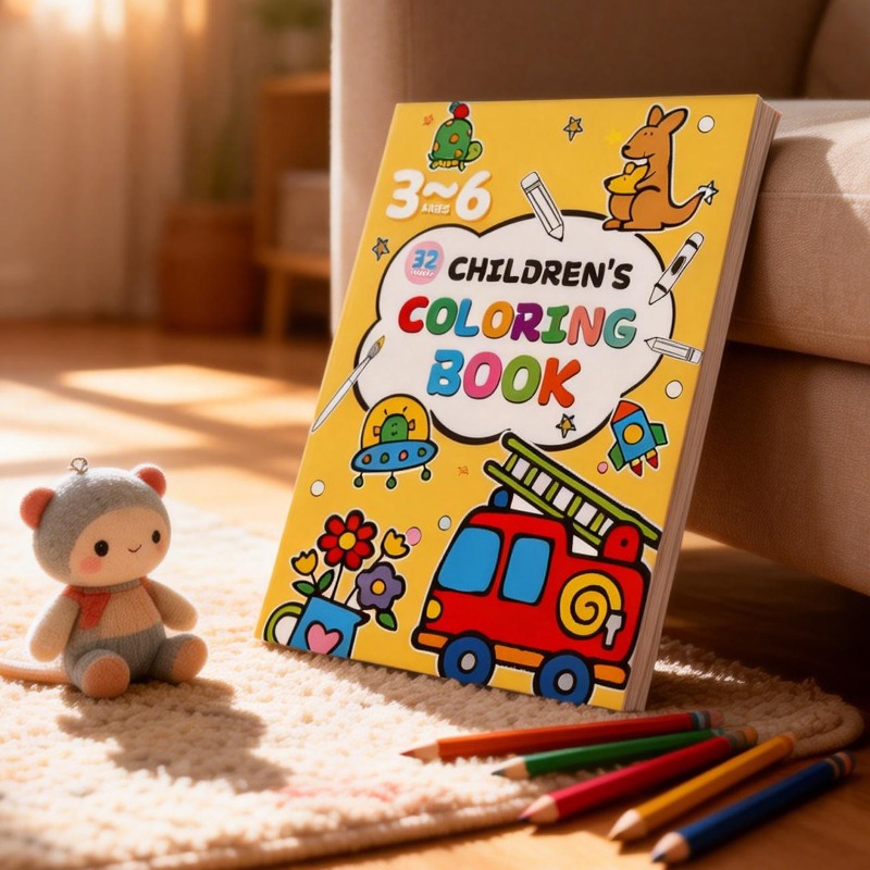 Children's Drawing Book, Conta - Food And Snacks Coloring Book Bold And Easy recension och pris
