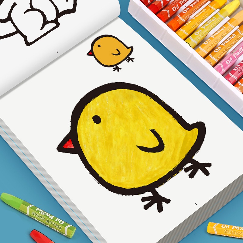 Children's Drawing Book, Conta - Food And Snacks Coloring Book Bold And Easy recension och pris